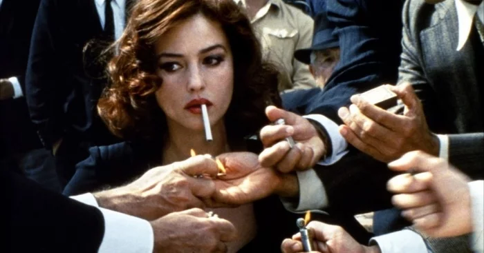 When I started looking for a loan on the Internet - Monica Bellucci, Smoking control, Obsession, Credit, Bank, Steaming