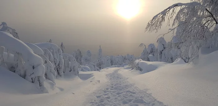 Polyud Perm region. Winter - My, Winter, Nature, Perm Territory