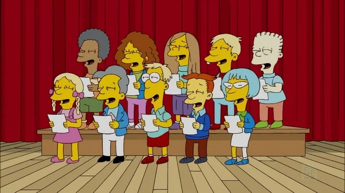 Simpsons for every day [December 8] - The Simpsons, Every day, Chorus, Choral performance, Music