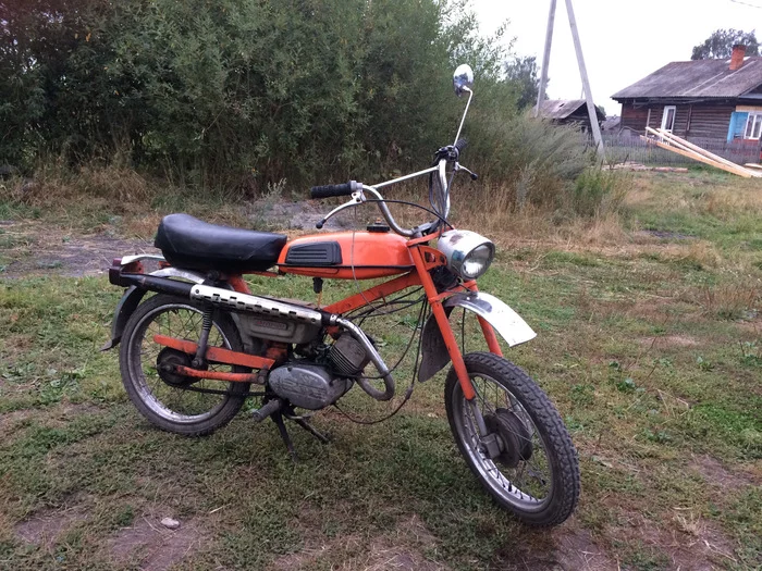 The moped is not mine - People, Verkhovyna, Moped, Real life story, Longpost