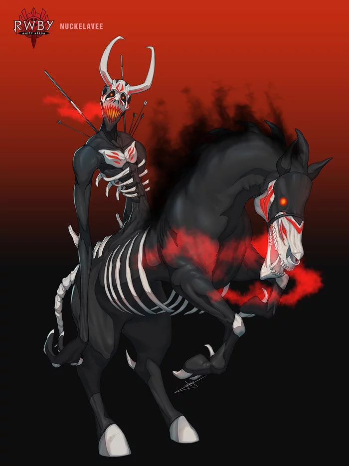 Nuckelavee - RWBY, Nuckelavee, Art, Grimm, Serials