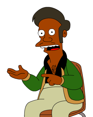 Simpsons animated series characters (23) - Copy-paste, The Simpsons, Longpost, Characters (edit), Apu