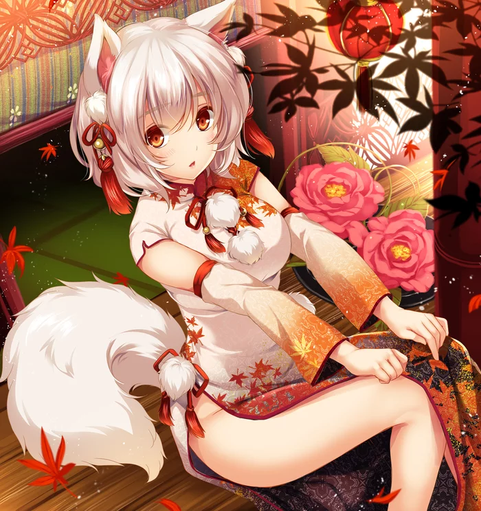 Inubashiri Momiji - Touhou, Inubashiri Momiji, Anime Art, Аниме, Не аниме, Moneti daifuku