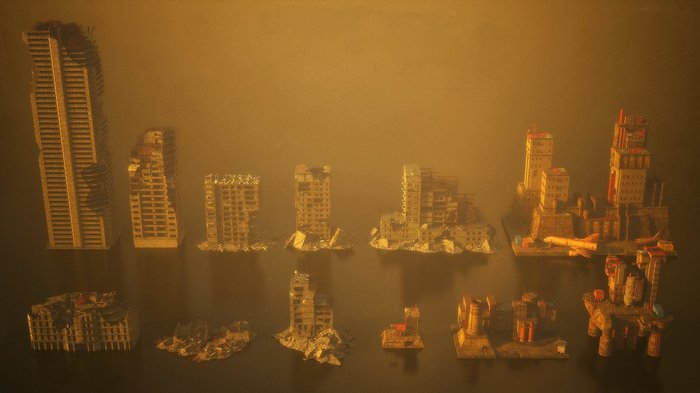 Mini Kit: Post-Apocalypse , 3D 