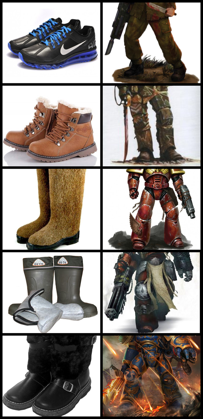 В какой обуви ходят фанаты Вахи зимой...