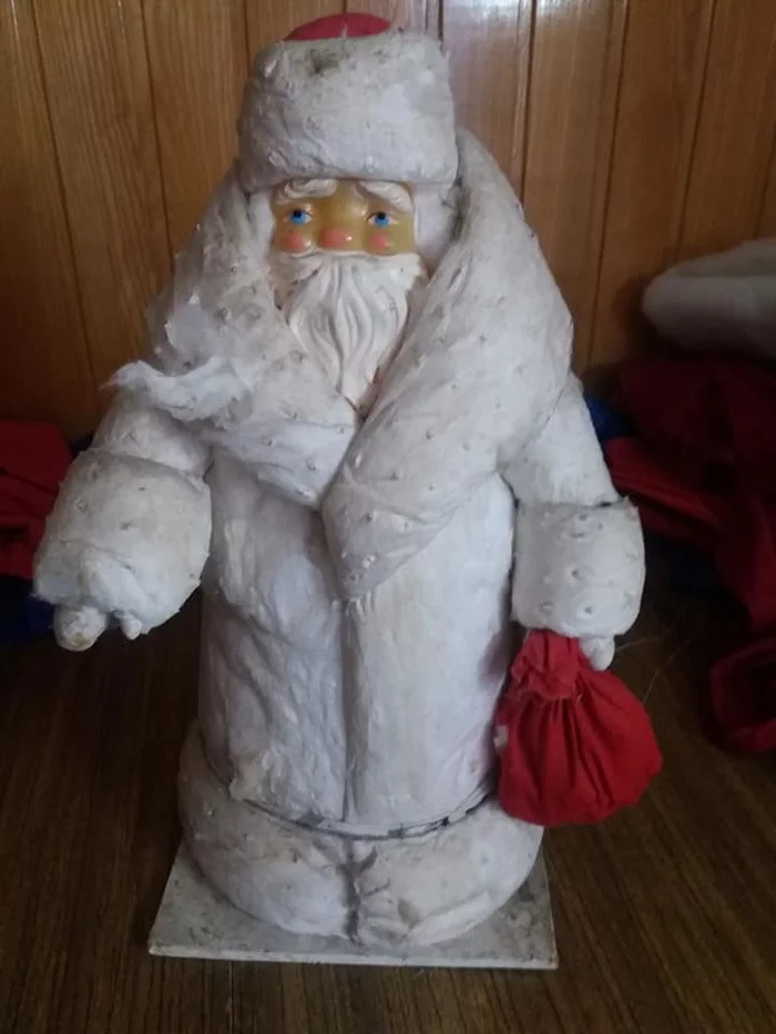 New life of the Soviet Father Frost - My, Father Frost, Toys, the USSR, Restoration, New life, Longpost