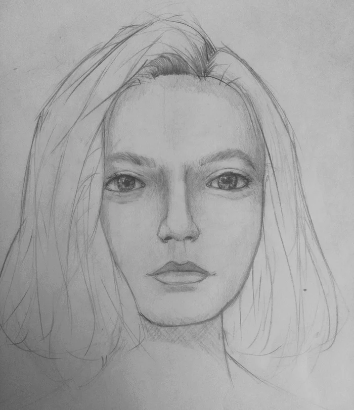 Art marathon from the bottom day five - My, Beginner artist, Drawing