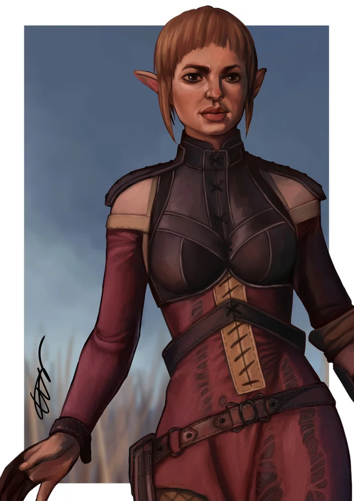 Dragon Age Inquisition Sera The Red Jenny - Dragon age inquisition, Sir, Drawing