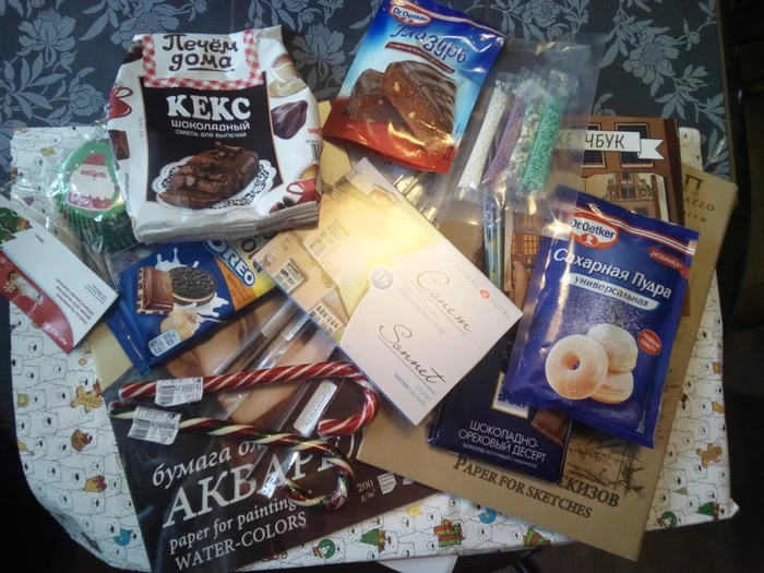 ADM Moscow - Novokuznetsk - My, Secret Santa, Report, Father Frost, Snow Maiden, Thank you, Gift exchange, Longpost, Gift exchange report