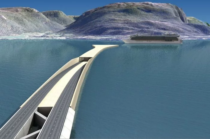 Norway wants to build the world's first underwater floating tunnel - Bridge, Tunnel, Interesting, Engineering structures, Architecture, Longpost
