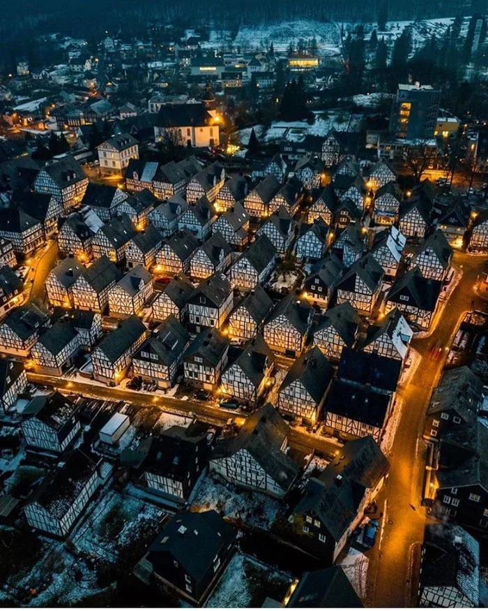 Freudenberg, Germany - Germany, Travels, City walk, Half-timbered, Architecture