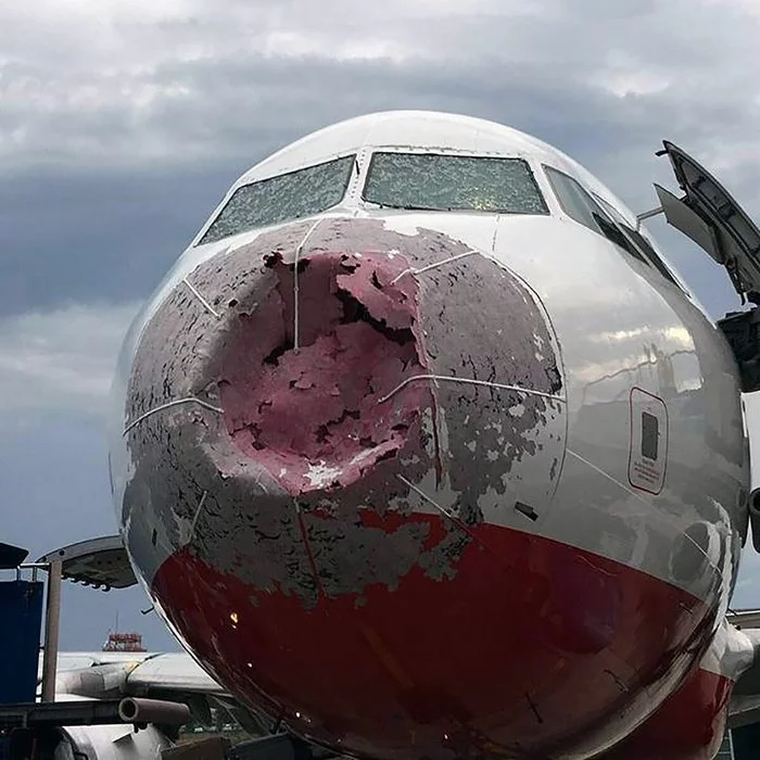 Cracks in glass - Aviation, Plane crash, Boeing, Airplane, Thunderstorm, Weather, Error, Longpost, Boeing
