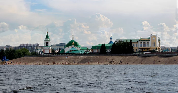 Вид на город Чебоксары с Волги - Моё, Города России, Чебоксары