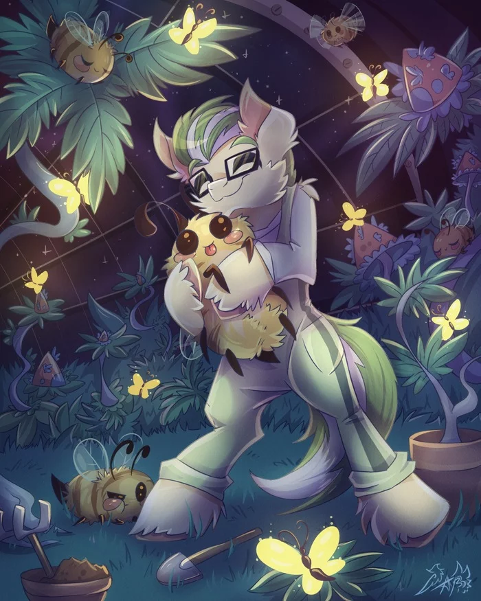 Comic bees - My little pony, Original character, Alexbluebird