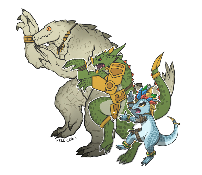 Skinkrang Lizardmen, Warhammer Fantasy Battles, , 