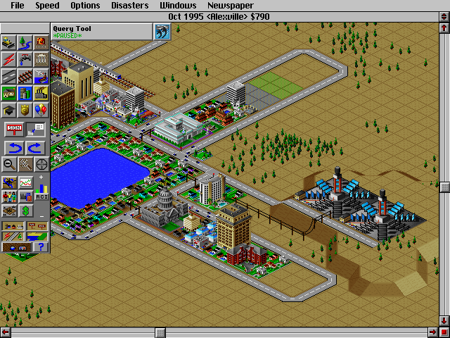 Достроил компьютерный город спустя двадцать лет - Моё, Simcity 2000, Находка, Ностальгия, Детские рисунки, Вспоминая старые игры, Градостроительный симулятор, Гифка, Длиннопост