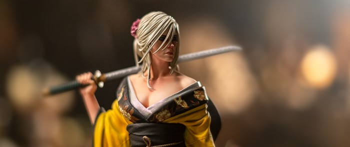 CD Projekt to release Japanese-themed Ciri figure - Witcher, Geralt of Rivia, Ciri, Figurine, CD Projekt, Longpost, Figurines