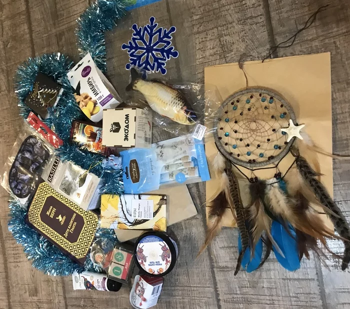 My package from the Snow Maiden from Moscow to Rostov-on-Don! - My, Secret Santa, Gift exchange, Video, Longpost, Gift exchange report, New Year's gift exchange, Vertical video