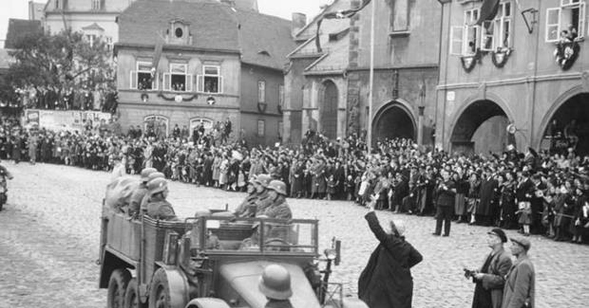 Аншлюс польши. Март 1938 аншлюс австрии. судетские немцы 1938.