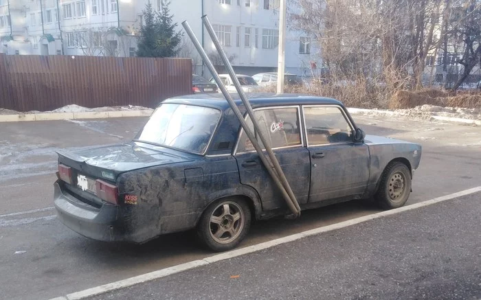 When dad is a plumber - Tuning, Auto, Exhaust, Russia