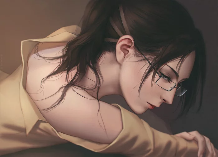 Hanji Zoe - Аниме, Anime Art, Attack on titan, Hange zoe