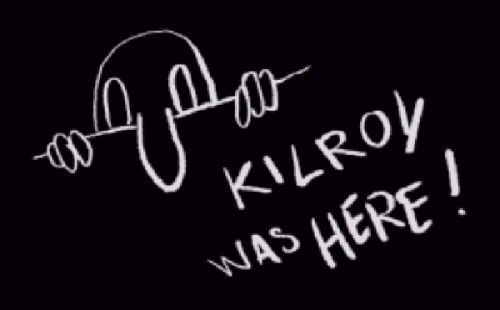 Kilroy was here! - Cat_cat, Story, Longpost, Humor, The Second World War, Coolstory, Video