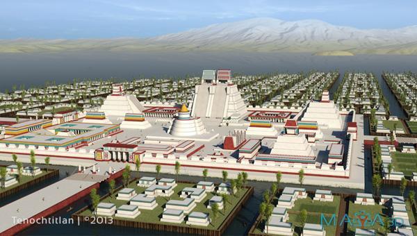 Tenochtitlan - the great city of the Aztecs - Tenochtitlan, Aztecs, Mesoamerica, Story, Longpost