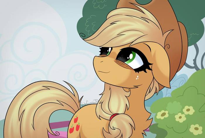 Applebuck Season - My little pony, PonyArt, Applejack, Vale-Bandicoot96, MLP season 1