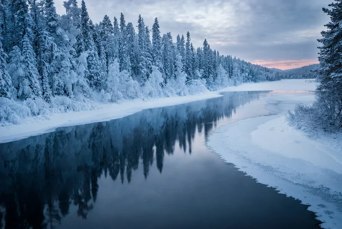 Winter's Tale of Paanajarvi - My, The photo, Landscape, Карелия, Paanajarvi, Nikon d80