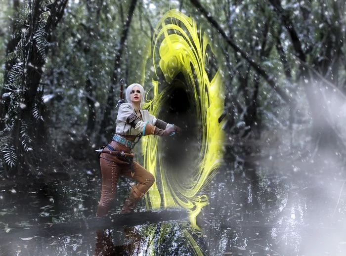 Cosplay Ciri - My, Witcher, The Witcher 3: Wild Hunt, Ciri, Cosplay, The photo, Russian cosplay, Handmade