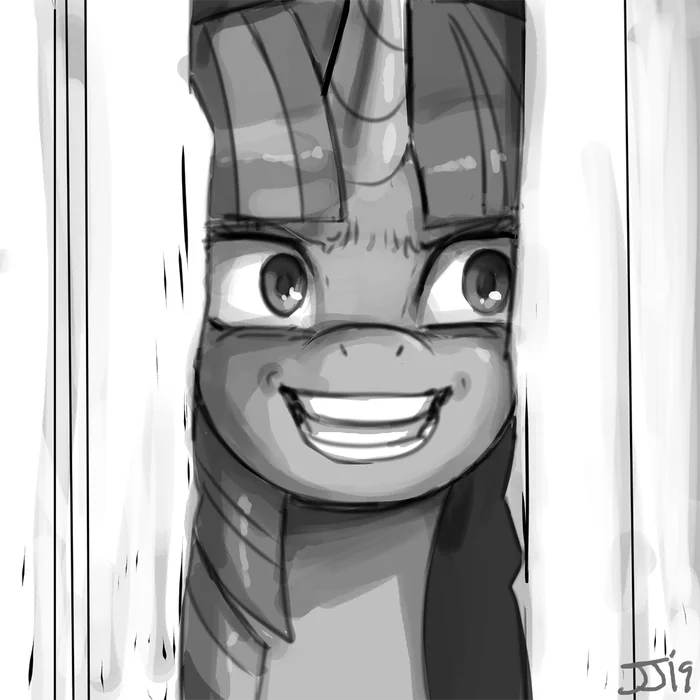 Here comes Twilight! - My little pony, PonyArt, Twilight sparkle, John joseco, Crossover, Shining stephen king, Here comes Johnny