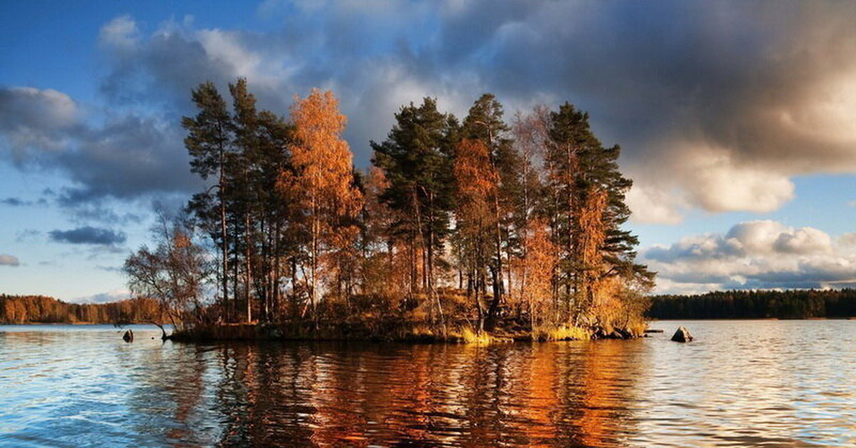 Осень в Северная Карелия