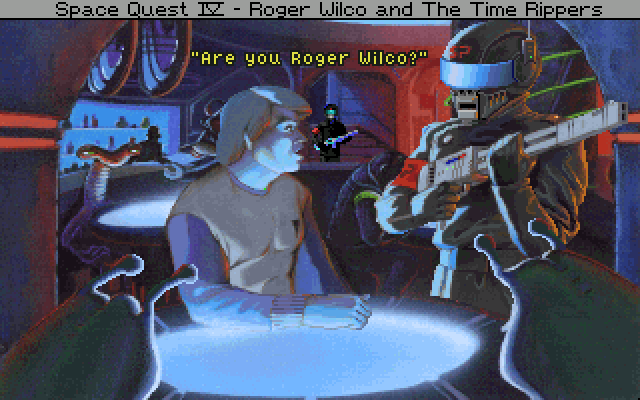 Space Quest IV: Roger Wilco and the Time Rippers. Part 1 - My, 1991, Passing, Space Quest, Sierra, DOS games, Quest, Retro Games, Computer games, Longpost