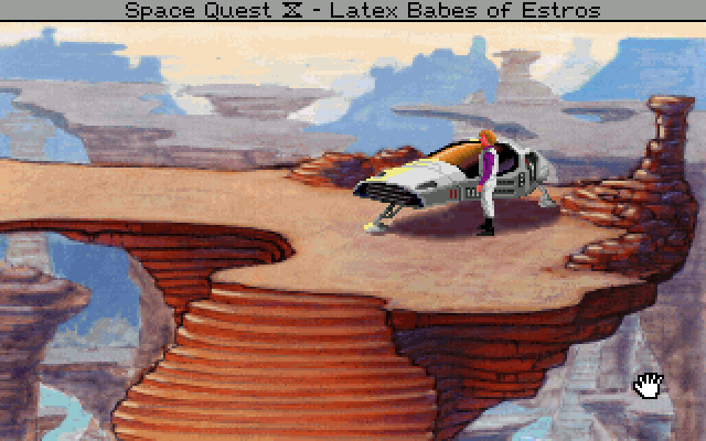 Space Quest IV: Roger Wilco and the Time Rippers. Part 1 - My, 1991, Passing, Space Quest, Sierra, DOS games, Quest, Retro Games, Computer games, Longpost