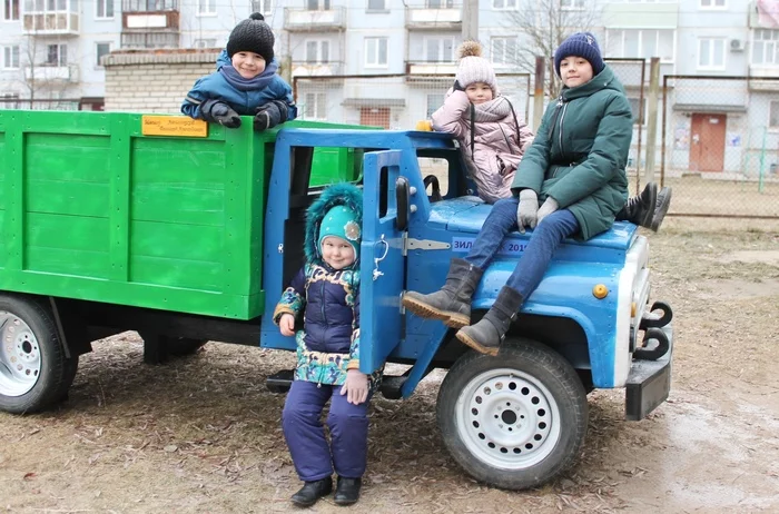 Truck No. 2 for a kindergarten in the city of Kovrov - Zil, Kindergarten, Truck, Longpost