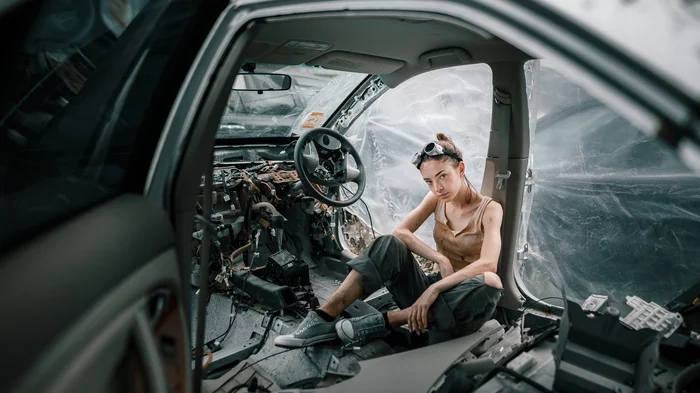 Гаечка Фотограф, Модели, Фотосессия, Девушки, Слесарь, Механик, Gadget Hackwrench, Работа, Длиннопост