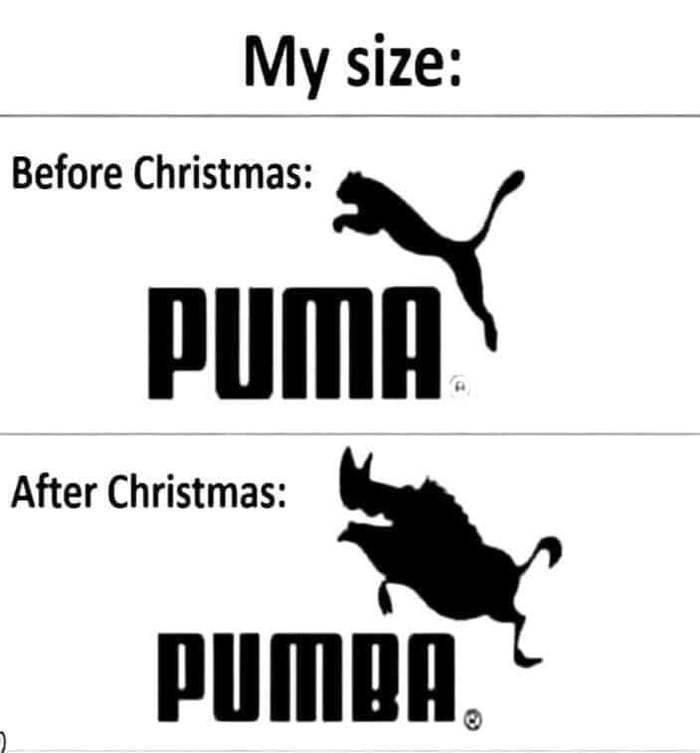 My size. Before and after - New Year, Christmas, Sadness, Picture with text