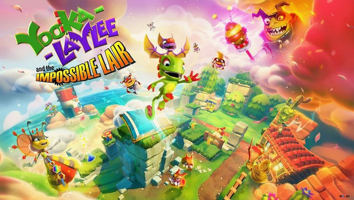Раздача Yooka-Laylee and the Impossible Lair ( Epic Games) бесплатно до 1 января Epic Games Store, Epic Games, Халява