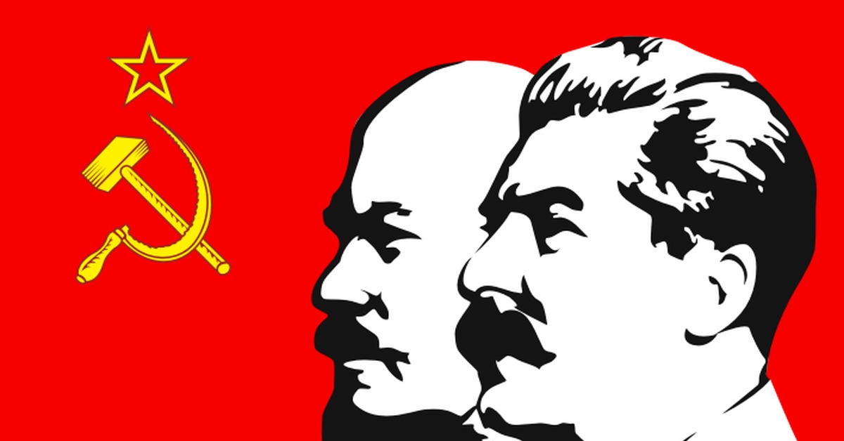 Сталин На Фоне Флага Ссср