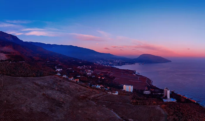 Nikita - Aidanil - last day of 2019... Crimea 360 - My, Panoramic shooting, Crimea, Yalta, Nikita, Gurzuf, Landscape