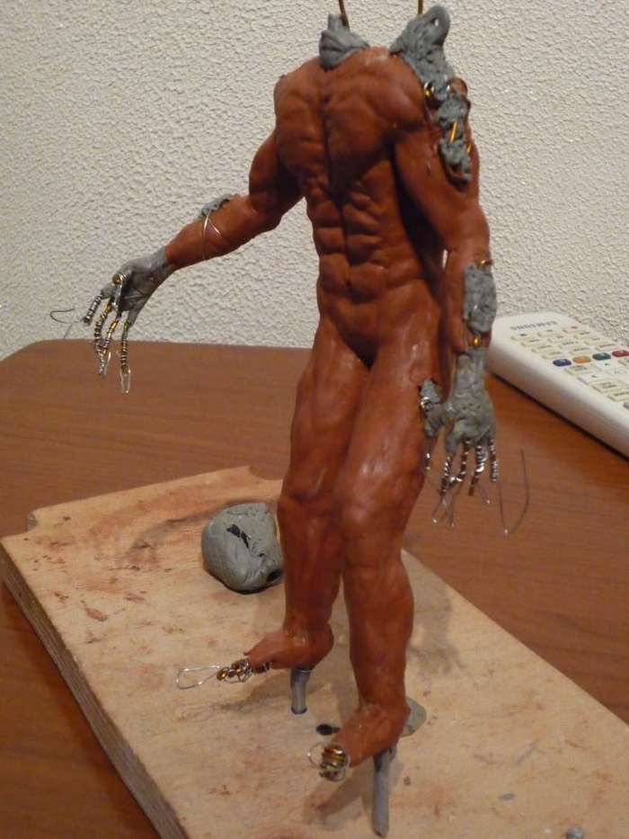 Predator. Jungle Hunter Полимерная глина, Рукоделие с процессом, Хобби, Лепка, Фигурки, Длиннопост, Хищник (фильм)