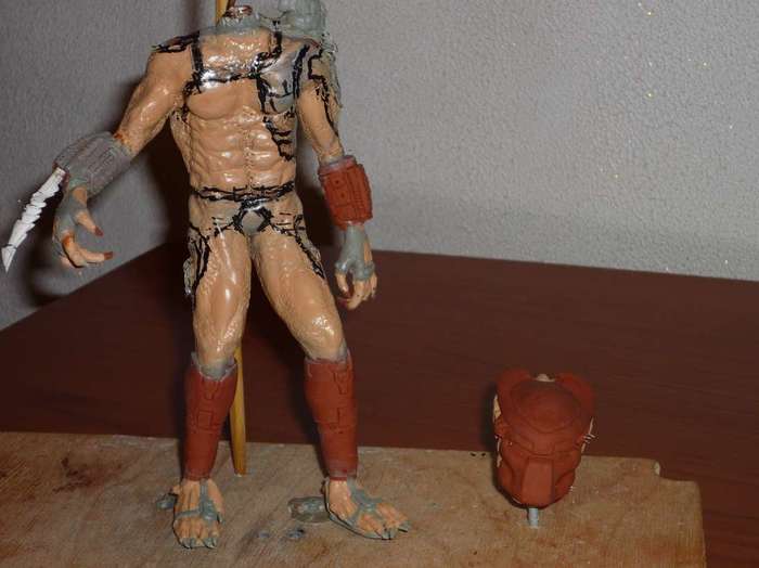 Predator. Jungle Hunter Полимерная глина, Рукоделие с процессом, Хобби, Лепка, Фигурки, Длиннопост, Хищник (фильм)