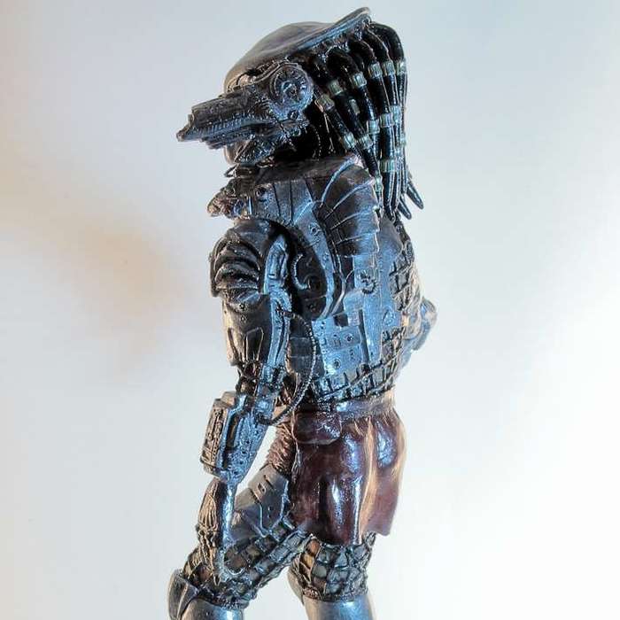 Predator. Jungle Hunter Полимерная глина, Рукоделие с процессом, Хобби, Лепка, Фигурки, Длиннопост, Хищник (фильм)