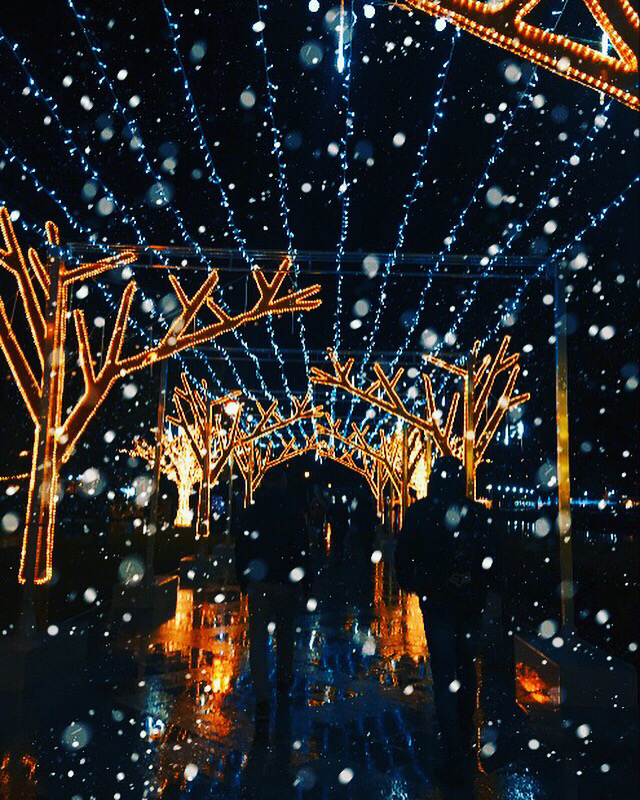 По новогоднему