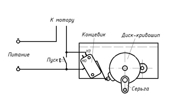 Электропривод бачка унитаза