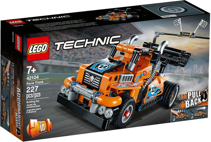 Лего 42103 драгстер и 42104 гоночный грузовик LEGO, LEGO Technic, Видео, Длиннопост