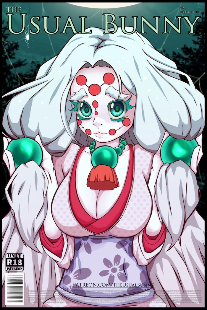 Mother Spider Demon (yeah boy) - My, Theusualbunny, Kimetsu no yaiba, Anime art, Anime, Art, Mother spider demon