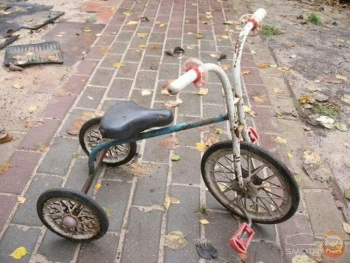 Tricycle story - Story, Childhood of the 90s, Justice, A bike, Mum, Kindergarten, Childhood, Brother