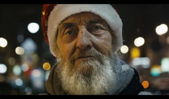 How a Homeless Man Became Santa Claus (Alexander Rain) - My, New Year, Story, Story, Author's story, Humor, Father Frost, Story, Bum, Longpost