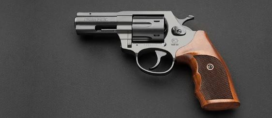 The most accurate injury: GRAZA-03S revolver - My, Weapon, Traumatic weapon